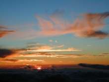 Winter weather makes for nice Mauna Kea sunsets